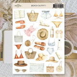Stickers Plan & Plot Studio Vinyl - Beach Outfit 1