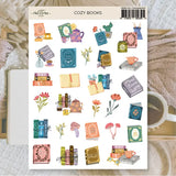 Stickers Plan & Plot Studio Vinyl - Cozy books