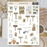 Stickers Plan & Plot Studio Vinyl - Garden Tools