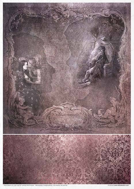 Rice paper set - A4 - Secrets - Gothic Stories