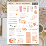 Stickers Plan & Plot Studio Vinyl - Autumn Planner Girl