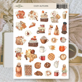 Stickers Plan & Plot Studio Vinyl - Cozy Autumn