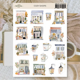 Stickers Plan & Plot Studio Vinyl - Cozy Shops