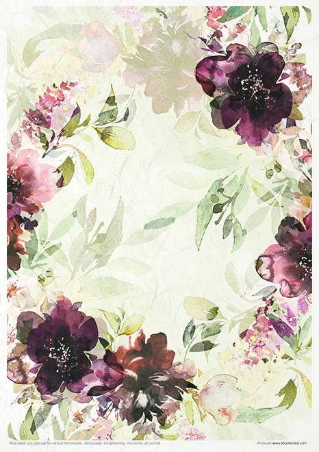 Rice paper set - A4 - Garden of Dreams