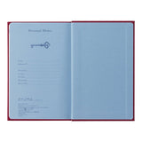 10 year diary Gate - Red - 10 - Midori - Tidformera