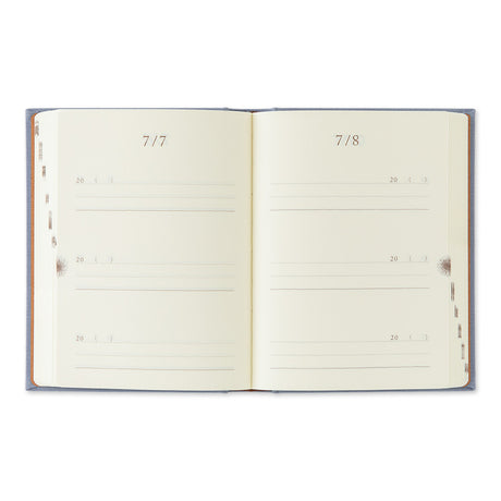 3 year diary Gate - Mini - Blue-Purple