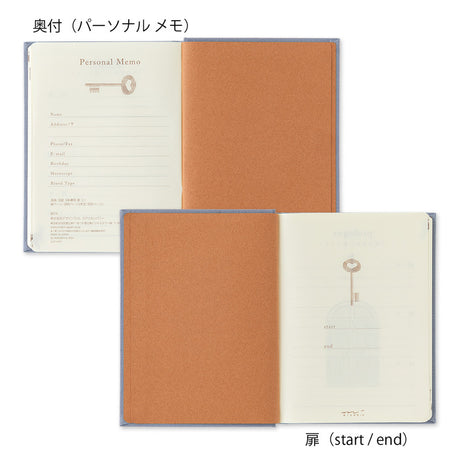 3 year diary Gate - Mini - Blue-Purple