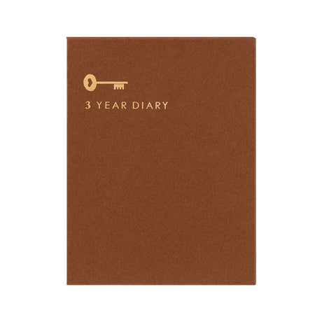 3 year diary Gate - Mini - Blue-Purple