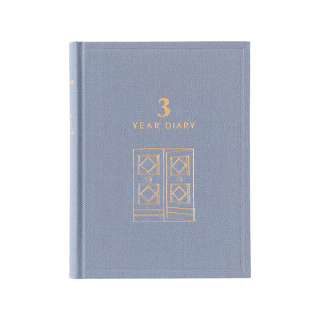 3 year diary Gate - Mini - Blue-Purple