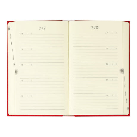 5 year diary Gate - Red