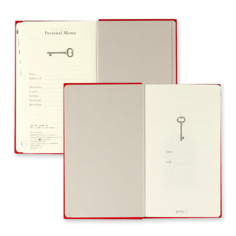 5 year diary Gate - Red
