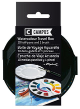 Watercolour Travel Box Campus 10 färger