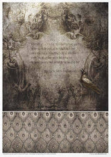 Rice paper set - A4 - Secrets - Gothic Stories