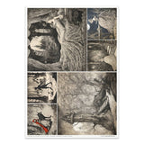 Rice paper set - A4 - Lost in a fairy tale