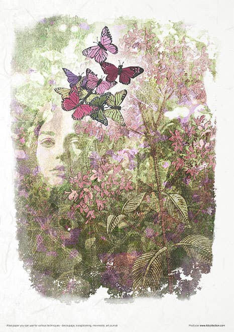 Rice paper set - A4 -  Herbalist