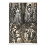 Rice paper set - A4 - Lost in a fairy tale