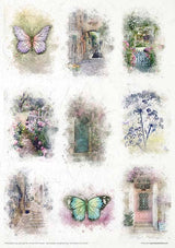 Rice paper set - A4 - Garden of Dreams