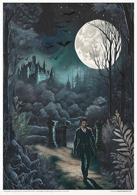 Rice paper set - A4 - Mysterious creatures