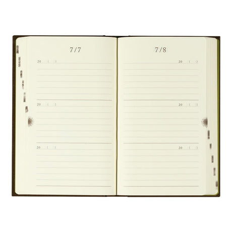3 year diary Gate Brown - 3 - Midori - Tidformera