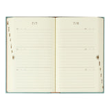 3 year diary Gate Light Blue - Midori - Tidformera