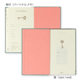 3 year diary Gate Light Blue - 6 - Midori - Tidformera