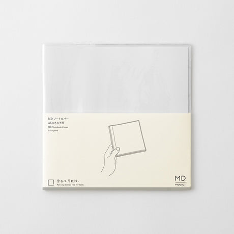 Notebook Cover Square - Clear