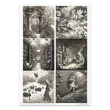 Rice paper set - A4 - Lost in a fairy tale