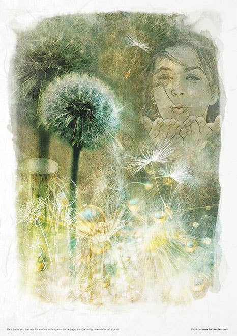 Rice paper set - A4 -  Herbalist