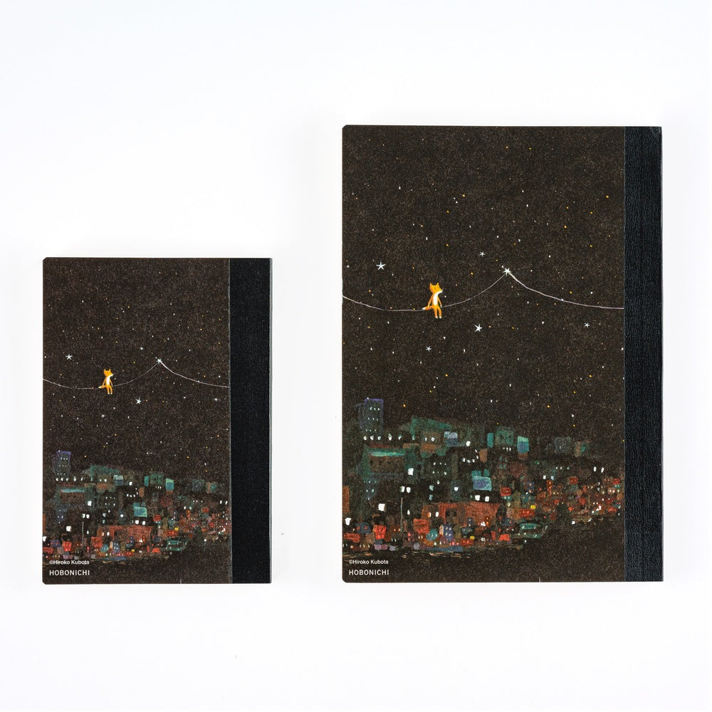 Hiroko Kubota: Hobonichi Graph Notebook (A6) - Another night of falling star sparklers - 2027
