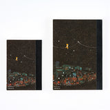Hiroko Kubota: Hobonichi Graph Notebook (A6) - Another night of falling star sparklers - 2027