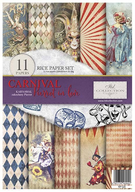 Rice paper set - A4 - Carnival