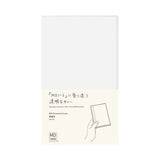 Notebook Cover B6 Slim - Clear