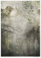 Rice paper set - A4 - Old Diary