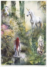 Rice paper set - A4 - Mysterious creatures