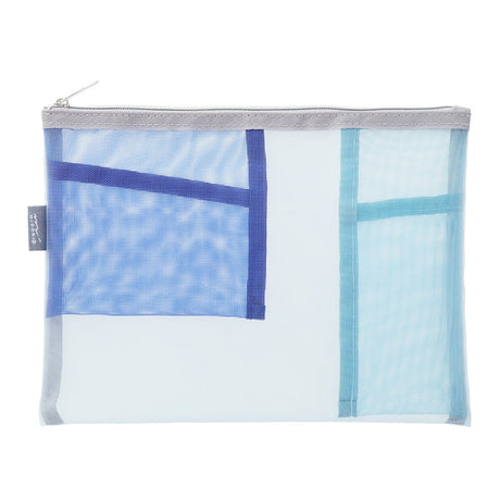 Pen & Tool Pouch Mesh Blue