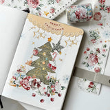 Sticker Pet Tape - Pre-cut - Holly Bloom - 60 mm