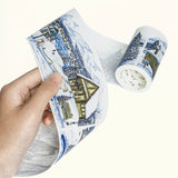 Sticker Washi Tape - Pre-cut - Frozen World - 70 mm