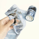 Sticker Pet Tape - Pre-cut - Crystal Garden - 70 mm