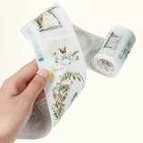 Sticker Washi Tape - Pre-cut - Midnight Noel - 70 mm