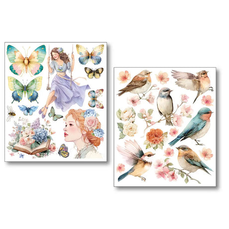 Art stickers 14 x 12 10-pack - Daydreams
