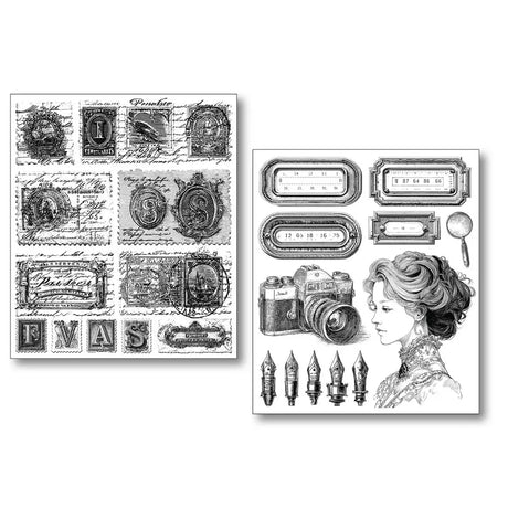 Art stickers 14 x 12 10-pack - Lithographs