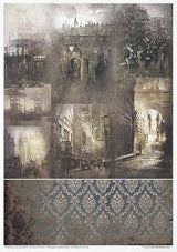 Rice paper set - A4 - Secrets - Gothic Stories