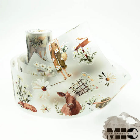 Pet Tape Pre-cut - Mic - 70 mm - Daisy Days