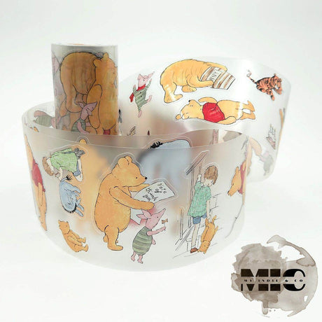 PET Tape Pre-cut - Mic - 70 mm - Winnie the Pooh