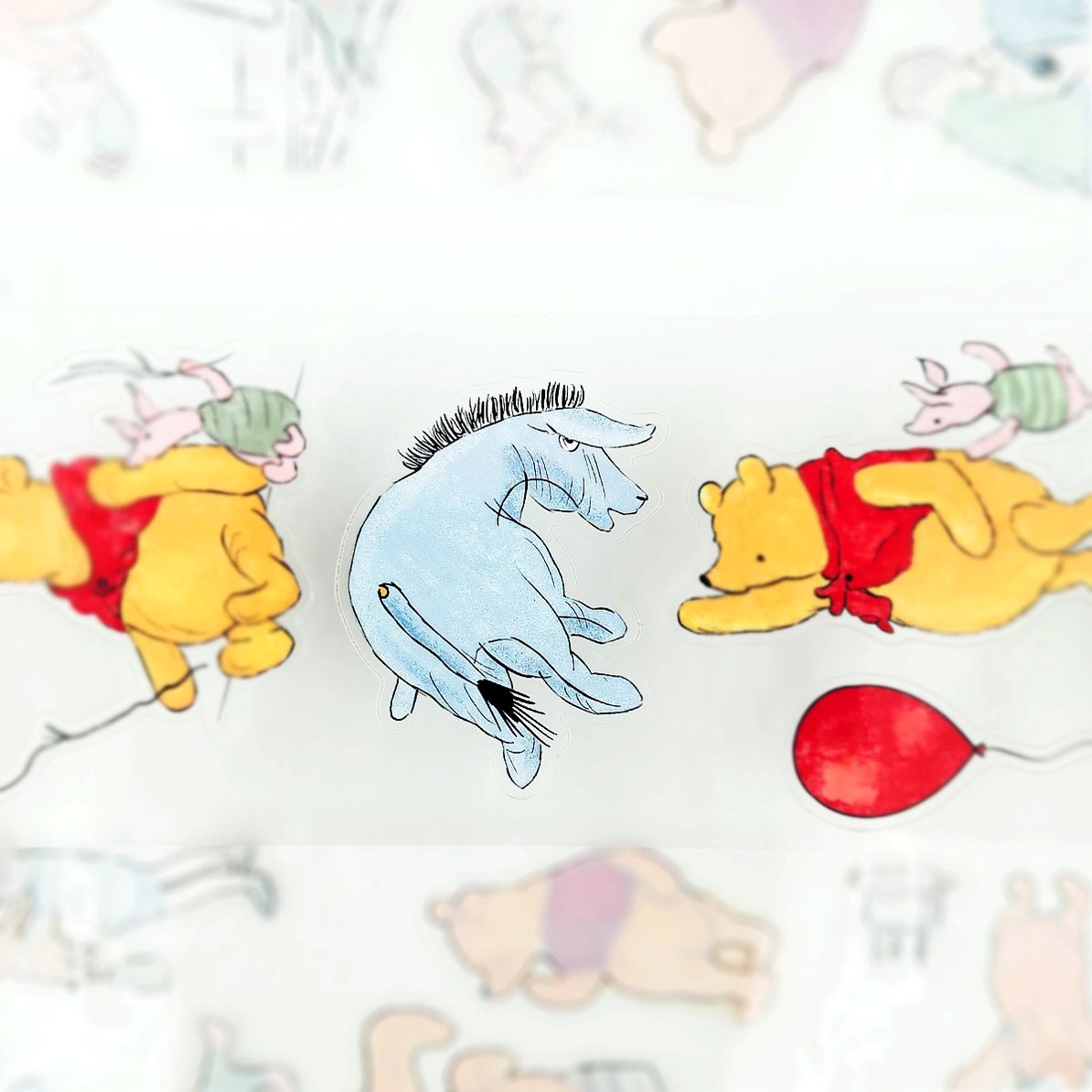 Pet Tape Pre-cut - Mic - 70 mm - Winnie the Pooh