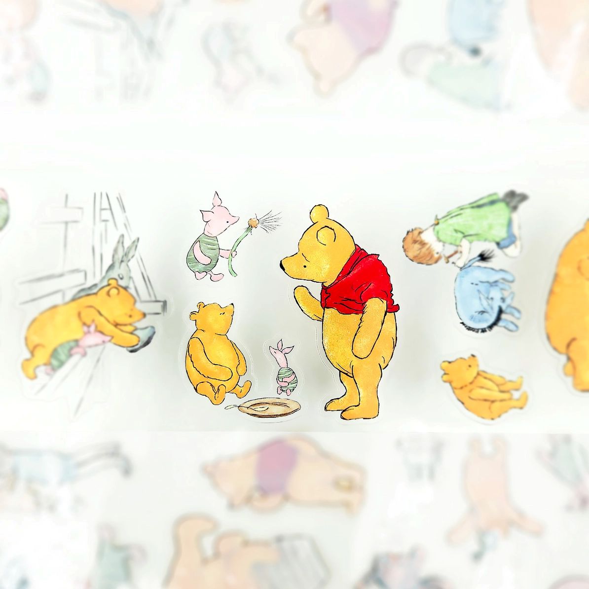 Pet Tape Pre-cut - Mic - 70 mm - Winnie the Pooh