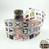Pet Tape Pre-cut - Mic - 70 mm - Alphabet Soup