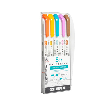 Mildliner Överstrykningspennor 5-pack - Warm