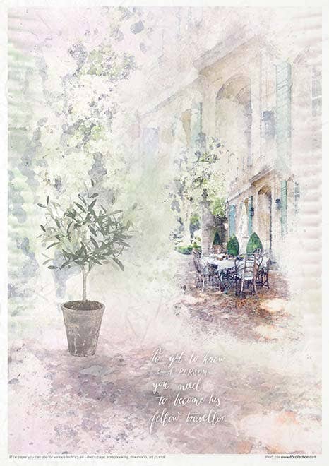 Rice paper set - A4 - Garden of Dreams