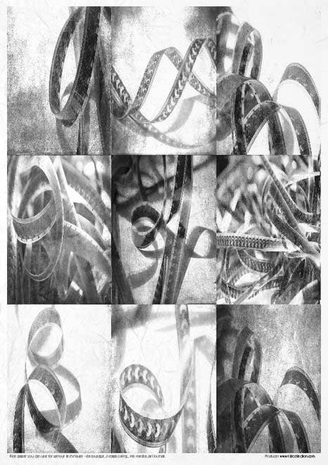 Rice paper set - A4 - Magic of cinema